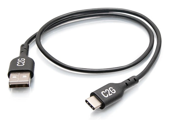 EAN 757120288848 - C2G C2G28884 cable USB USB 2.0 0,46 m USB C USB A 0,48 Gbit/s Negro imagen 1