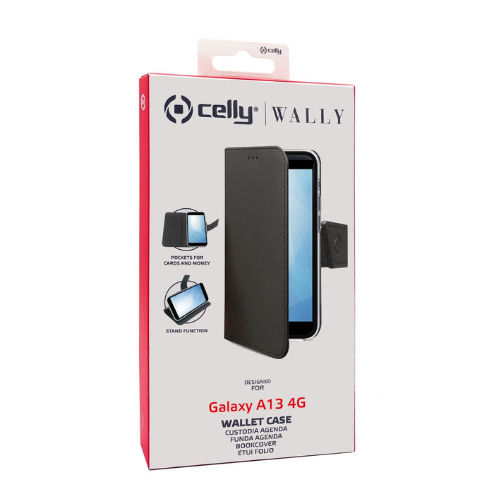 EAN 8021735196259 - Celly Wally funda para teléfono móvil 16,8 cm (6.6") Funda cartera Negro imagen 5