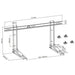 EAN 4043718315734 - InLine 59998A soporte para TV Blanco imagen 6