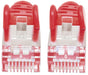 EAN 0766623314374 - Intellinet 319065 cable de red Rojo 1 m Cat6a S/FTP (S-STP) imagen 3