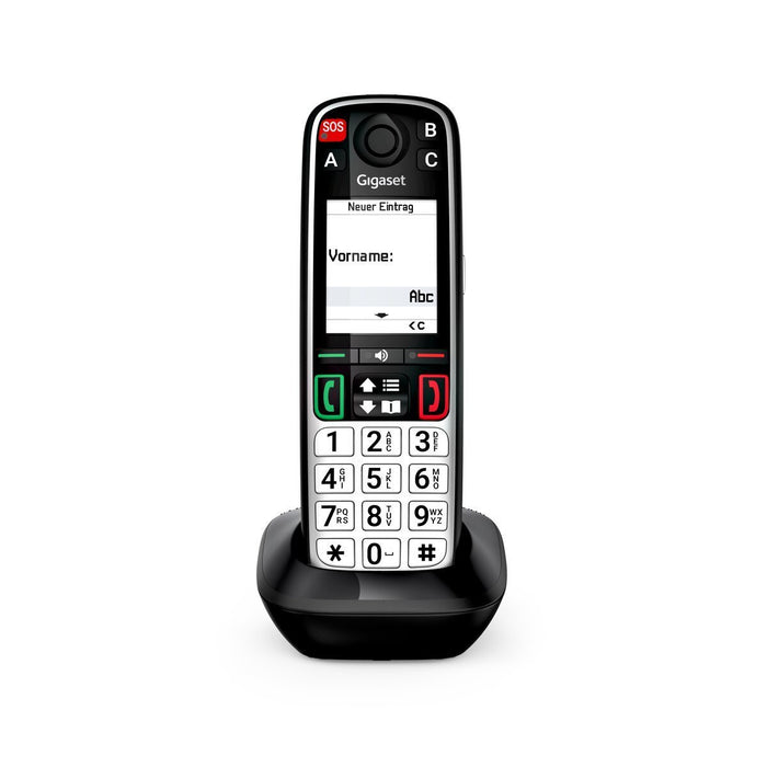 EAN 4255781906676 - Gigaset EASY 500HX Teléfono DECT/analógico Identificador de llamadas Negro, Plata imagen 9
