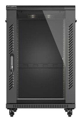 EAN 5901969448283 - Lanberg FF01-6818-12B armario rack 18U Rack o bastidor independiente Negro imagen 2