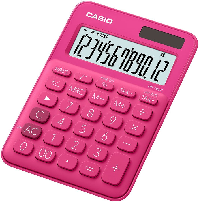 EAN 4549526612725 - Casio MS-20UC-RD calculadora Escritorio Calculadora básica Rojo imagen 1