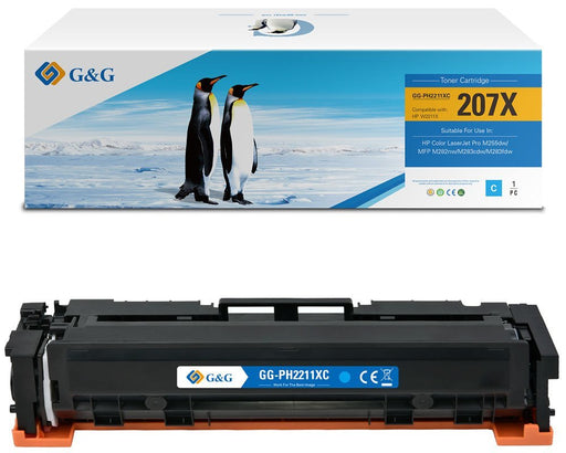 EAN 6941784709045 - G&G NT-PH2211XC cartucho de tóner 1 pieza(s) Compatible Cian imagen 1