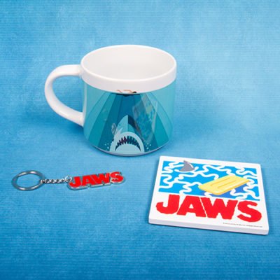 EAN 5060897227428 - Fizz Creations JAWS Mug, Coaster & Keyring Set tazón Azul Universal 1 pieza(s) imagen 1