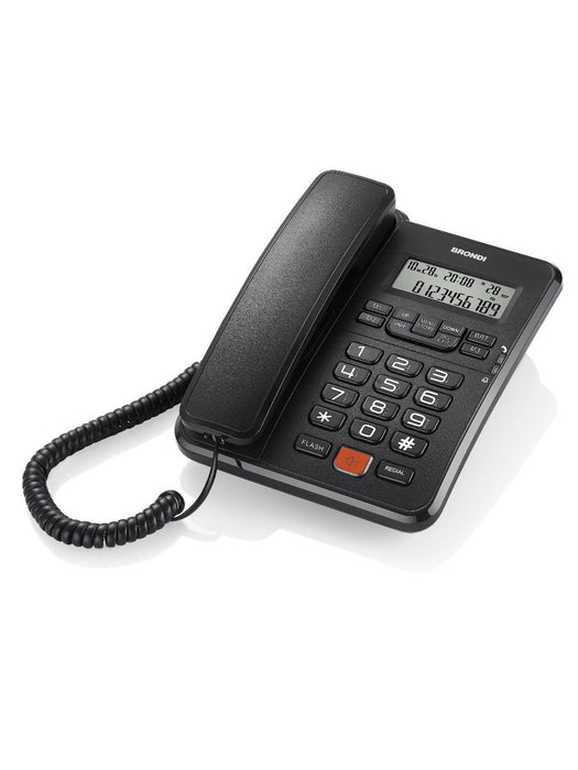 EAN 8015908750300 - Brondi Office Desk Teléfono DECT Identificador de llamadas Negro imagen 2