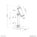 EAN 8717371448943 - Neomounts DS15-540BL1 soporte de seguridad para tabletas Negro 32,8 cm (12.9") imagen 14