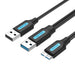 EAN 6922794753099 - Vention CQPBF cable USB USB 3.2 Gen 1 (3.1 Gen 1) 1 m USB A Micro-USB B Negro imagen 1