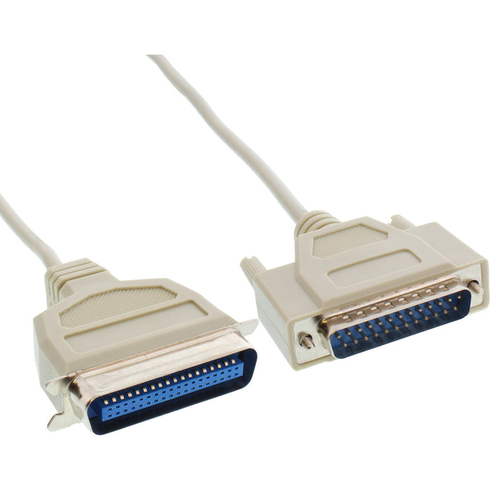 EAN 4043718002054 - InLine 11442 cable de serie Beige 2 m DB25 C36 imagen 1