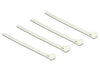 EAN 4043619186389 - DeLOCK 18638 presilla Nylon Blanco 100 pieza(s) imagen 1