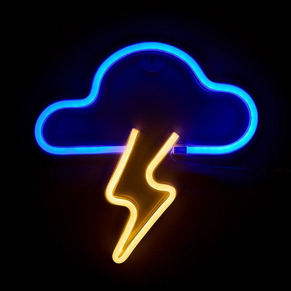 EAN 8021735209645 - Muitomas NEONWCLOUD iluminación de pared Bombilla(s) no reemplazable(s) Neon imagen 2