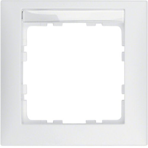 EAN 4011334237778 - Hager 10119919 placa de pared y cubierta de interruptor Blanco imagen 1