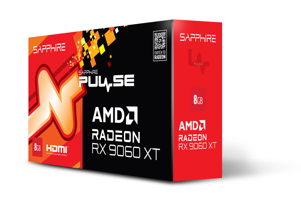 EAN 4895106296404 - Sapphire PULSE AMD Radeon RX 9060 XT 8GB GPU GDDR6 imagen 7