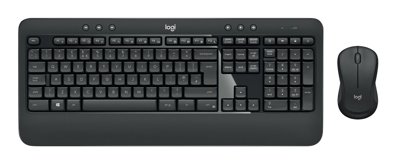 EAN 5099206077393 - Logitech 920-008677 teclado Ratón incluido Universal RF inalámbrico QWERTZ Suizo Negro imagen 1
