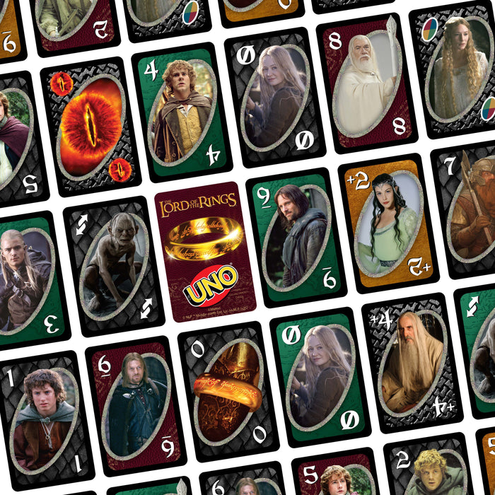 EAN 0194735375240 - Games UNO The Lord of the Rings Juego De Cartas Perder las cartas imagen 4