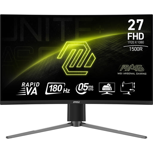 EAN 4711377186629 - MSI MAG 27C6PF pantalla para PC 68,6 cm (27") 1920 x 1080 Pixeles Full HD Negro imagen 1