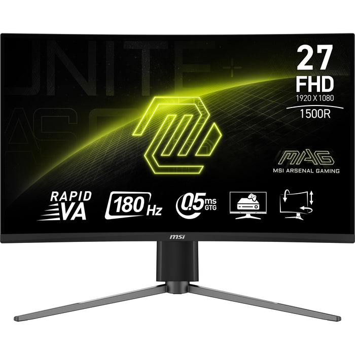 EAN 4711377186629 - MSI MAG 27C6PF pantalla para PC 68,6 cm (27") 1920 x 1080 Pixeles Full HD Negro imagen 1