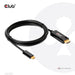 EAN 8719214472054 - CLUB3D CAC-1334 adaptador de cable de vídeo 1,8 m HDMI tipo A (Estándar) USB Tipo C Negro imagen 7
