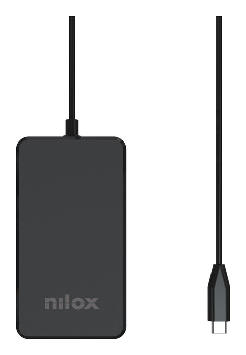 EAN 8021735228974 - Nilox NXPDCGAN100W cargador de dispositivo móvil Portátil, Tableta, Smartphone Negro Corriente alterna Ca imagen 2