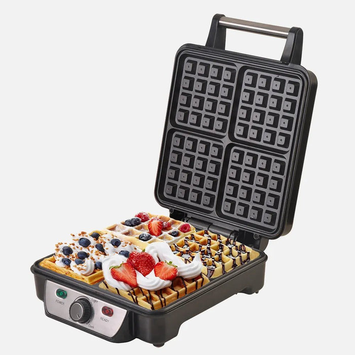 EAN 5908256834897 - Fabrilamp P032CR3025 gofrera 2 barquillo(s) 1500 W Negro, Níquel imagen 4