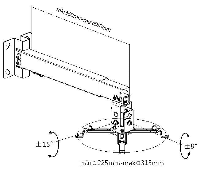 EAN 4015867197899 - Equip 650702 montaje para projector imagen 4