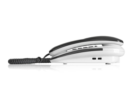 EAN 8015908707625 - Brondi Kenoby Teléfono analógico Gris, Blanco imagen 2