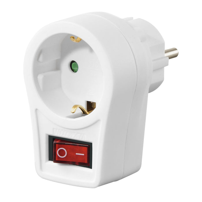 EAN 4047443482051 - Hama 00223212 adaptador de enchufe eléctrico Tipo F Blanco imagen 1