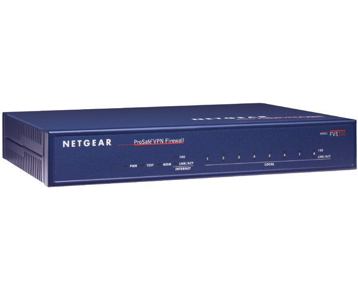EAN 606449037180 - NETGEAR ProSafe VPN Firewall 50 & 8x 10/100 Switching Ports cortafuegos (hardware) 0,1 Gbit/s imagen 1