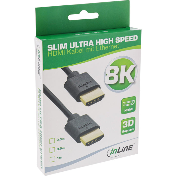EAN 4043718307623 - InLine 17901S cable HDMI 1 m HDMI tipo A (Estándar) 2 x HDMI Type A (Standard) Negro imagen 2