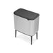 EAN 8710755316081 - Brabantia 316081 papelera 33 L Rectangular Acero inoxidable Negro, Acero inoxidable imagen 3