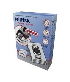 EAN 5715492127900 - Nilfisk 107407940 accesorio y suministro de vacío Bolsa para el polvo Aspiradora cilíndrica imagen 1