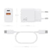 EAN 8435739905463 - AISENS ASCH-20W2P083-W cargador de dispositivo móvil Teléfono móvil, Smartphone, Cámara digital, Universa imagen 4