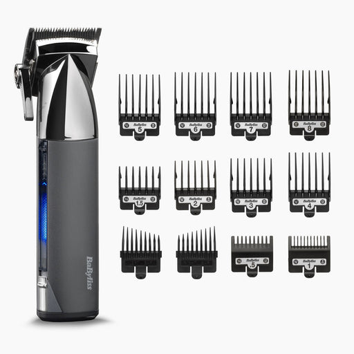 EAN 3030050165371 - BaByliss Super-X Metal E996E cortadora de pelo y maquinilla Antracita, Acero inoxidable 5 Ión de litio imagen 2