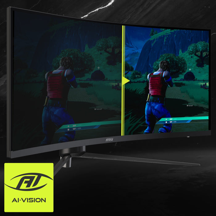 EAN 4711377140805 - MSI MAG 345CQRDE pantalla para PC 86,4 cm (34") 3440 x 1440 Pixeles UltraWide Dual Quad HD Negro imagen 12