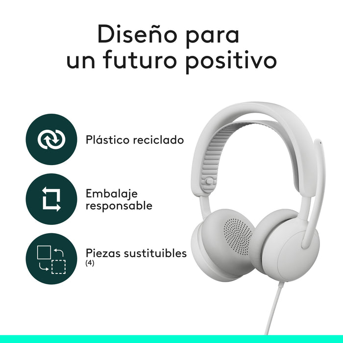 EAN 5099206133518 - Logitech Zone Wired 2 Alámbrico Diadema Llamadas/Música USB Type-C / USB Type-A imagen 9