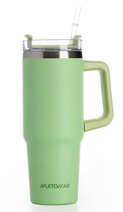 EAN 8021735219217 - Muitomas TRAVELMUG900GN taza de viaje 900 ml Verde Acero inoxidable imagen 3