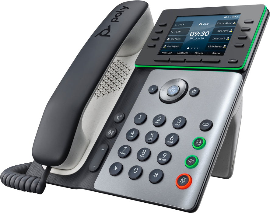 EAN 0197497341409 - HP Poly Edge E300 IP Phone and PoE-enabled teléfono IP Negro 8 líneas IPS imagen 8