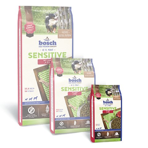 EAN 4015598013673 - Bosch 5219001 comida seca para perros 1 kg Adulto Cordero, Arroz imagen 1