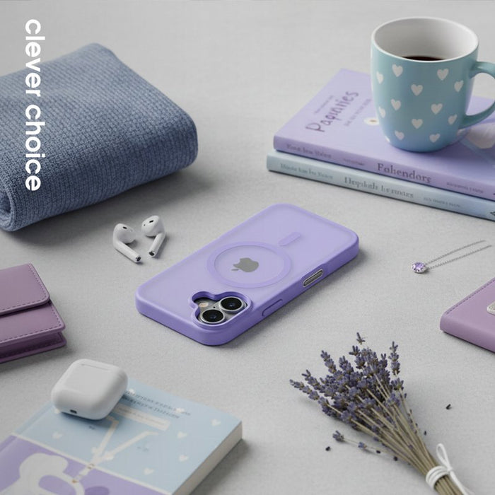 EAN 5904310706735 - Crong CRGHMMIP1763LVR funda para teléfono móvil Lavanda, Translúcido imagen 4