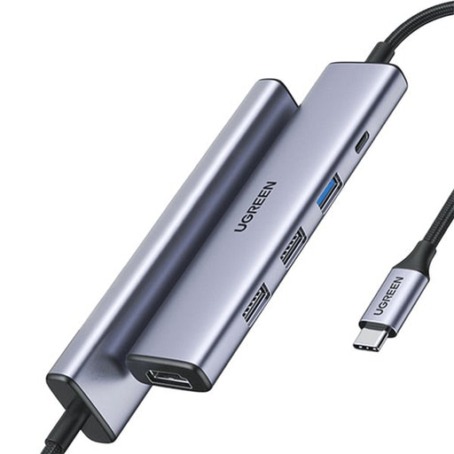 EAN 6941876214952 - Ugreen 15495 base para portátil y replicador de puertos Alámbrico USB 3.2 Gen 1 (3.1 Gen 1) Type-C Gris imagen 1