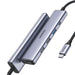 EAN 6941876214952 - Ugreen 15495 base para portátil y replicador de puertos Alámbrico USB 3.2 Gen 1 (3.1 Gen 1) Type-C Gris imagen 1