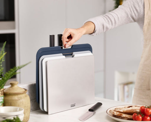 EAN 5028420003338 - Joseph Joseph Nest tabla de cocina para cortar Rectangular Acero inoxidable Gris imagen 2