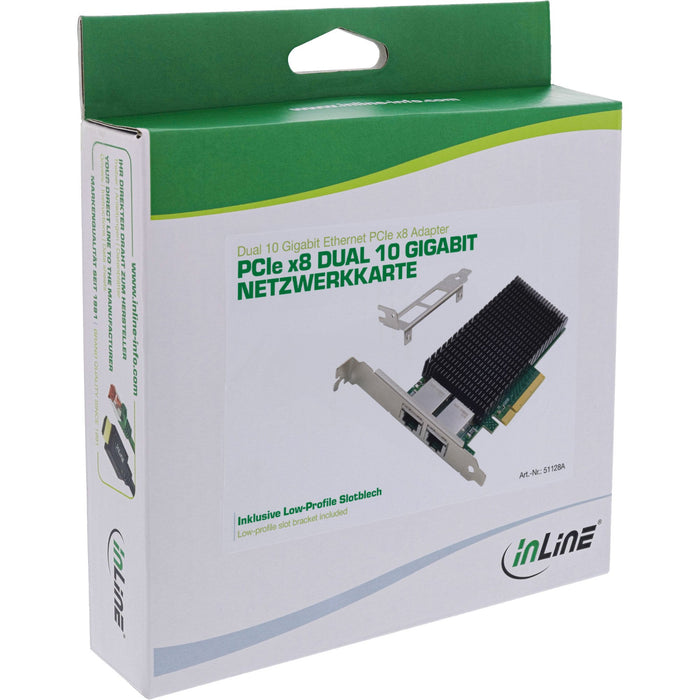 EAN 4043718333288 - InLine 51128A tarjeta y adaptador de interfaz Interno RJ-45 imagen 5