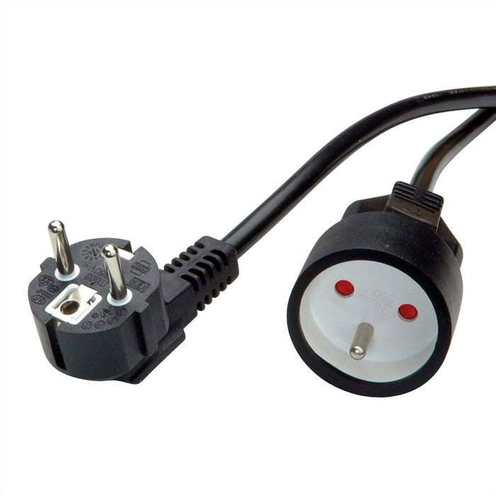 EAN 7630049610385 - VALUE 19.99.1172 cable de transmisión Negro 10 m CEE7/7 imagen 4