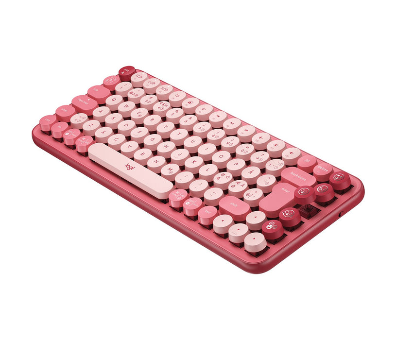 EAN 5099206101623 - Logitech 920-010733 teclado Universal Bluetooth QWERTY Nórdico Borgoña, Rosa, Rosa imagen 1