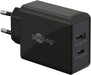 EAN 4040849616730 - Goobay 61673 cargador de dispositivo móvil Universal Negro Corriente alterna Carga rápida Interior imagen 1