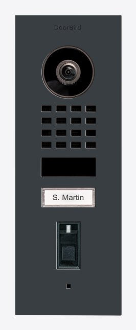 EAN 4260423900332 - DoorBird D1101FV sistema de intercomunicación de video Antracita, Gris imagen 1