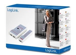 EAN 4052792002485 - LogiLink WZ0017 comprobador de cables de red Púrpura, Blanco imagen 2