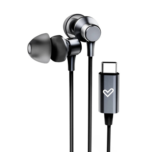 EAN 8432426456741 - Energy Sistem Metallized Type C Auriculares Alámbrico Dentro de oído Llamadas/Música USB Tipo C Negro, Gr imagen 1