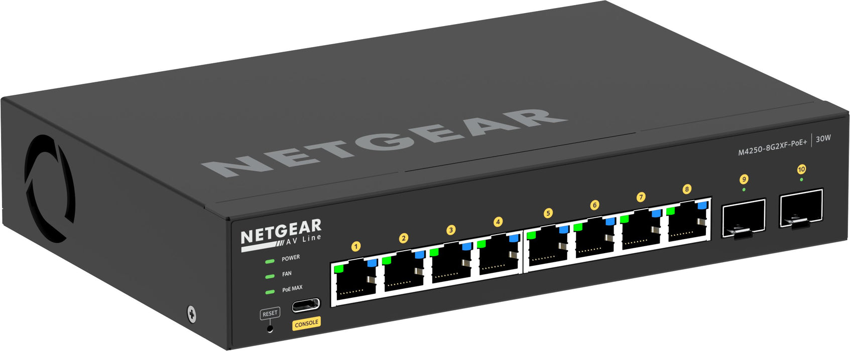 EAN 0606449160222 - NETGEAR GSM4210PX-100EUS switch Gestionado L2/L3 Gigabit Ethernet (10/100/1000) Energía sobre Ethernet (P imagen 9